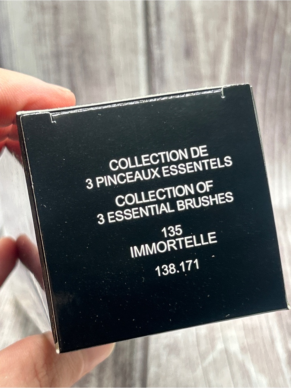 NIB CHANEL Limited Edition Set of 3 Makeup Brushes w/ Case Purple 135 Immortelle - Picture 12 of 14